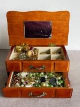 Jewelry Box with Contents