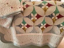 Bed Cover Quilt with Shams