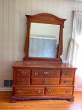 Sumter Cabinet Company Dresser with Mirror