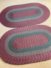 Pair of Braided Rugs