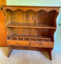 Top Section of China Hutch