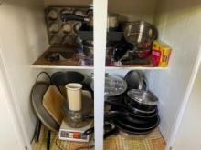 Kitchen Cabinet Content Lot