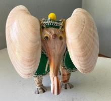 Handmade Shell Elephant