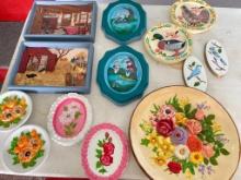 Plaster Wall Hanging Lot