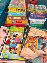 Group of Vintage Puzzles