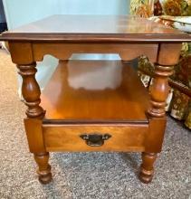 Vintage Young Republic Tell City End Table