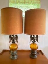 Pair of Vintage Lamps