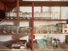 Large Lot of Mason Jars