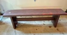 Vintage Wood Bench