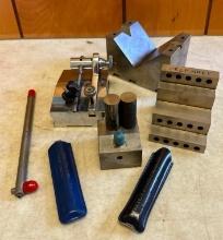 Group of Hand Made Machinist Vices, Very Cool Items!!