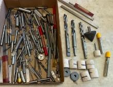 Nice Lot of Machinist Drill Bits and End Mills