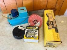 Electric Fence Supplies Untested and A Little Giant Pump Untested