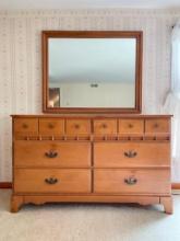 Vintage Kroehler Dresser with Mirror