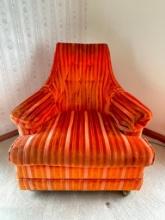 Funky Vintage Flexsteel Upholstered Chair