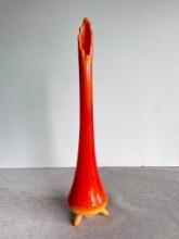 Tall Vintage MCM Swung Vase