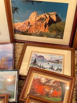 Group of Framed Art / Photos