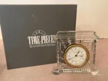 Waterford Crystal "40th Anniversary" Mantle Clock
