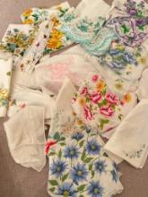 Group of Vintage Handkerchiefs