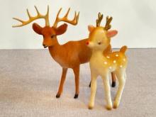 Pair of Vintage Christmas Deer