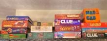 Large Group of Board Games