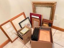 Large Group of Picture Frames