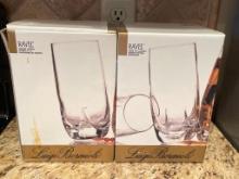 Set of 8 Ravel Drinking Glasses