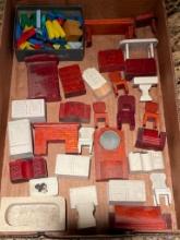 Group of Doll House Furniture