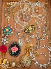 Collection of Vintage Costume Jewelry
