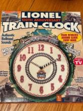 Lionel Train Clock