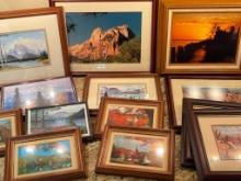 Group of Framed Art / Photos