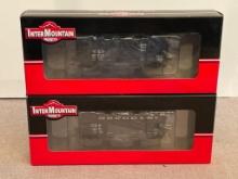 Lot of 2 Inter Mountain Train Cars