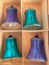 Group of Vintage Glass Christmas Ornaments