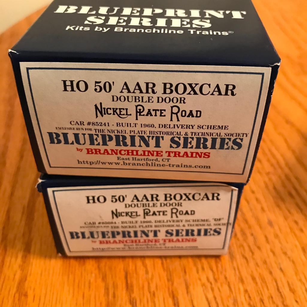 Group of 4 Model Train Cars