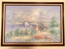 Framed Oil on Canvas