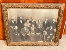 Framed Antique Photo