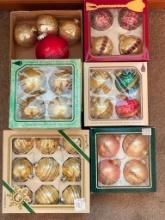 Group of Christmas Ornaments