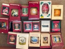 Group of Christmas Ornaments