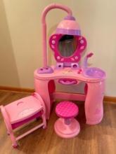 Vintage Disney Princess Plastic Vanity Set