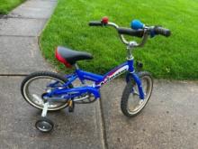 Kids Giant Animator Bike with Training Wheels
