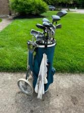 Set of Dynacraft Right Handed Golf Clubs