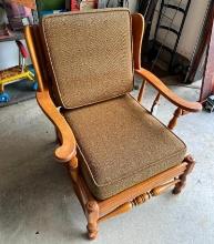 Vintage Hard Rock Maple Arm Chair