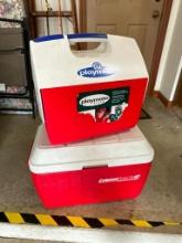 Coleman Playmate Cooler and Coleman Polylite 40 Cooler