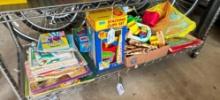 Shelf Lot of Vintage Kids Toys