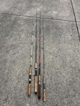 Group of Fishing Poles
