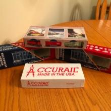 Group of 4 Model Train Cars