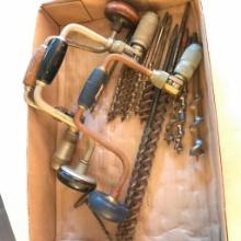 Group of Hand Crank Drills