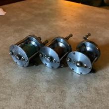 Group of 3 Vintage Fishing Reels