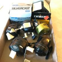 Group of Vintage Fishing Reels