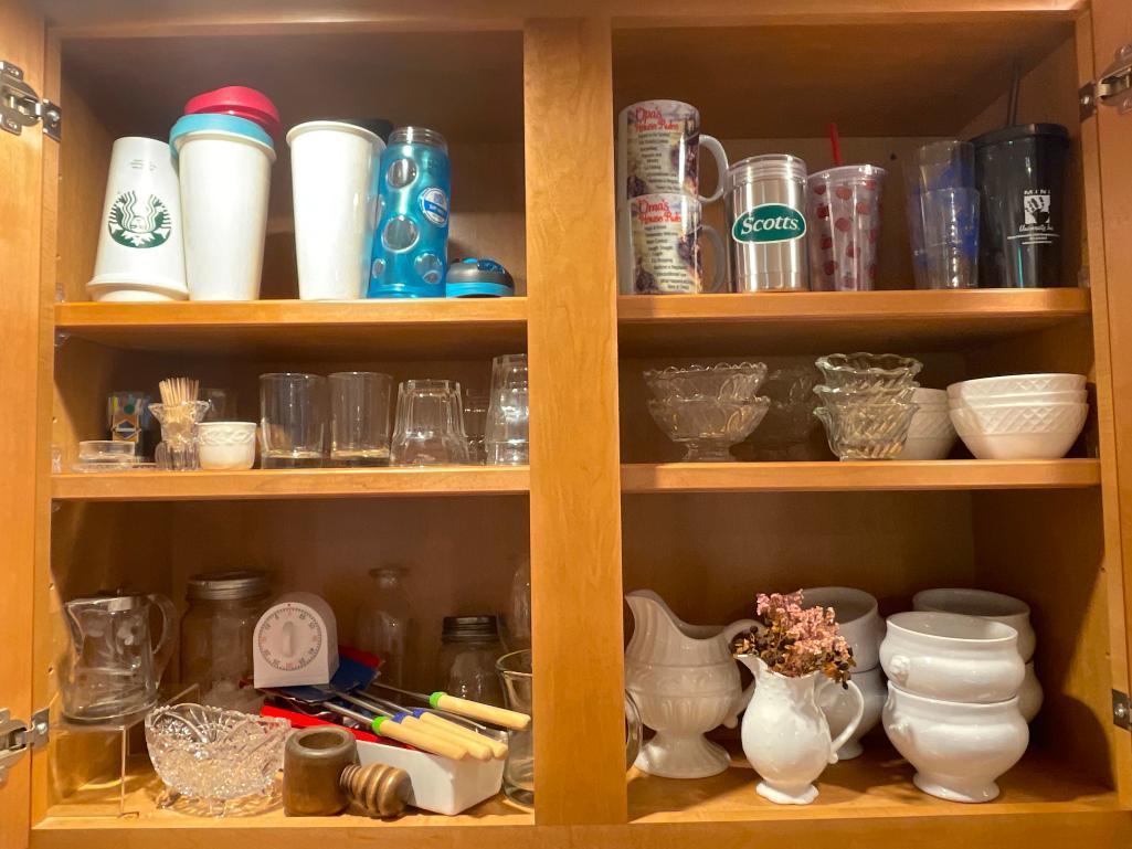 Kitchen Cabinet Contents