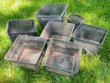 Group of Fountain/Pond Aquatic Flower Pots